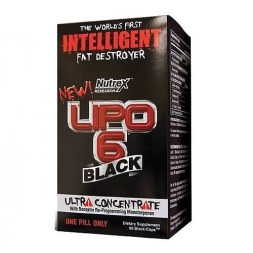 Комплексные жиросжигатели для мужчин Nutrex Lipo 6 Black Ultra Concentrated  (60 капс)