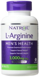 Спортивное питание Natrol L-Arginine 3000 мг  (90 таб)