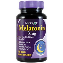 Добавки для сна Natrol Melatonin 3 мг  (120 таб)