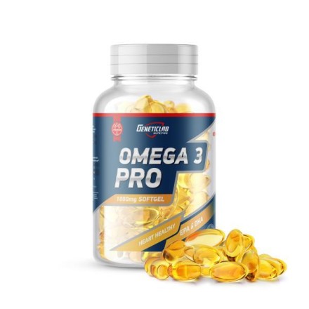 Омега-3 Geneticlab Omega 3 Pro 1000 мг  (90 капс)