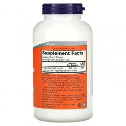 Комплексы витаминов и минералов NOW Magnesium Citrate 200 mg  (250 таб)