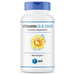 Отдельные витамины SNT Vitamin D3 2 000 IU   (60 Softgels)