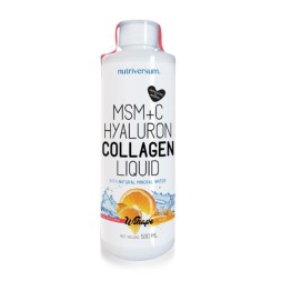 БАДы для мужчин и женщин PurePRO (Nutriversum) MSM+C Hyaluron Collagen Liquid   (500ml.)