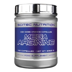 Спортивное питание Scitec Mega Arginine  (140 капс)