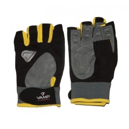 Спортивная экипировка и одежда VAMP RE 02 перчатки  (Черно-желтый)