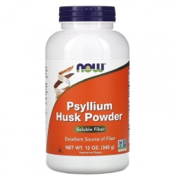 БАДы для мужчин и женщин NOW Psyllium Husk Powder   (340 г)