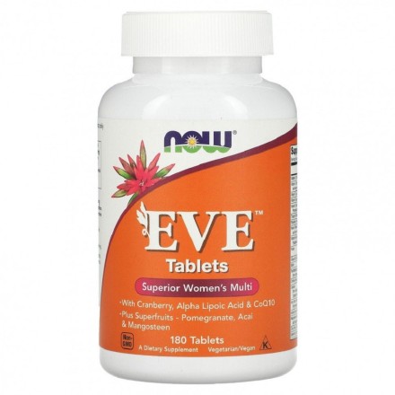 Женские витамины NOW EVE Tablets Women&#039;s Multi   (180 tabs)