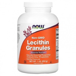 БАДы для мужчин и женщин NOW Lecithin Granules  (454 г)