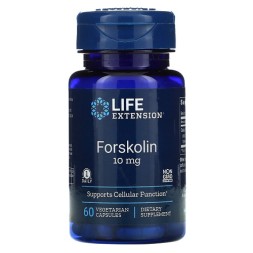 БАДы для мужчин и женщин Life Extension Life Extension Forskolin 10 mg 60 vcaps  (60 vcaps)