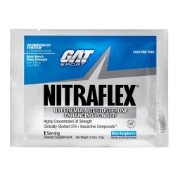Пробники предтреников GAT Sport Nitraflex   (9,5 гр)